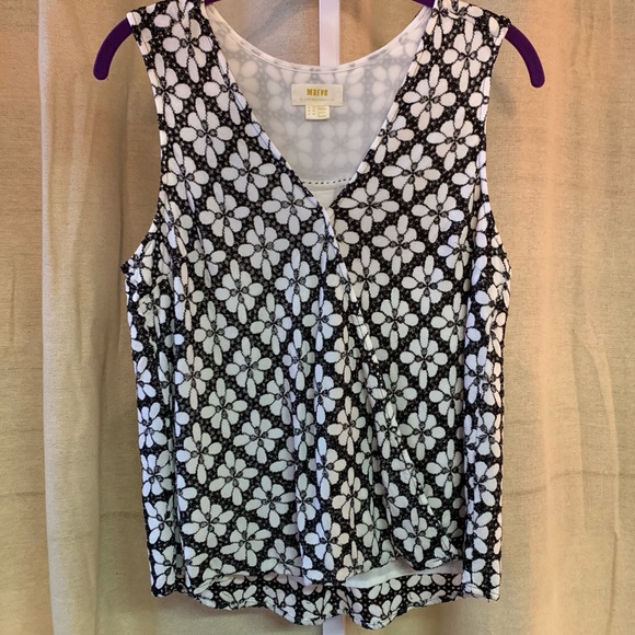 Maeve Tops - Maeve by Anthropologie Faux Wrap Top